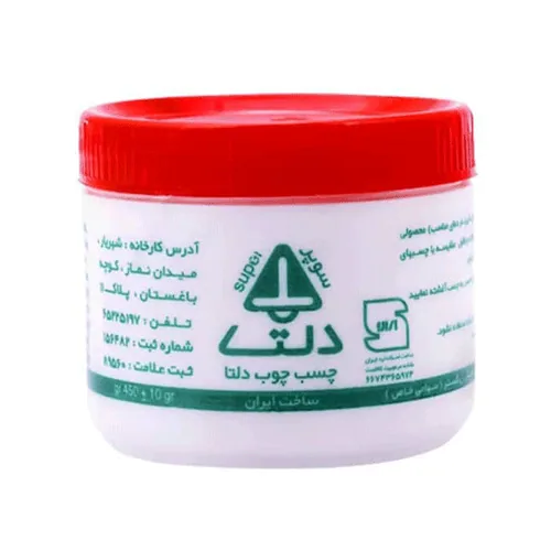 چسب چوب ۵۰۰ گرمی دلتا