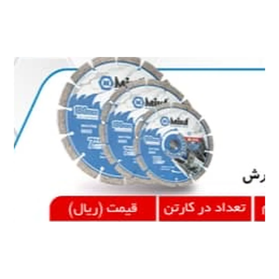 صفحه برش گرانیت بر 115mm