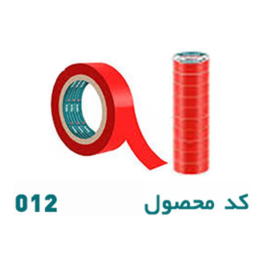 نوار چسب برق قرمز پهن