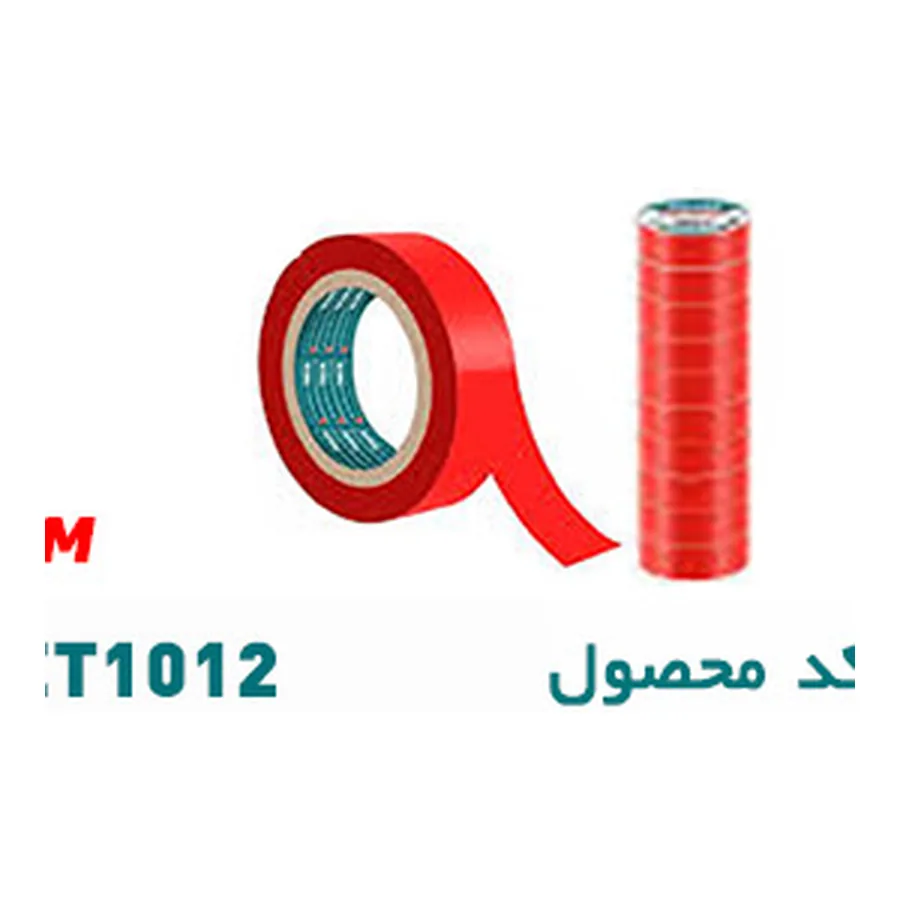 نوار چسب برق قرمز پهن